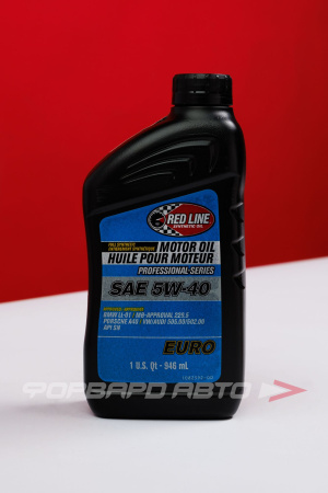 Масло моторное 5W40 Professional Series EURO для Бензиновых ДВС, 950 мл REDLINE 12904