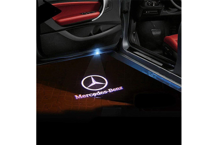 Лазерная проекция логотипа авто 5W(второго поколения) "MERCEDES" <> 017