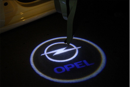 Лазерная проекция логотипа авто 5W(второго поколения) "OPEL" <> 097