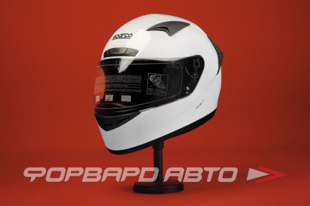 Шлем закрытый SPARCO Club X-1 белый, размер XL SPARCO 0033194XL